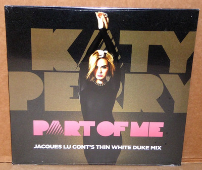 Katy Perry 12-inch single vinyl ''Part of Me'' 2012 NEW SEALED Thin White Duke Mix