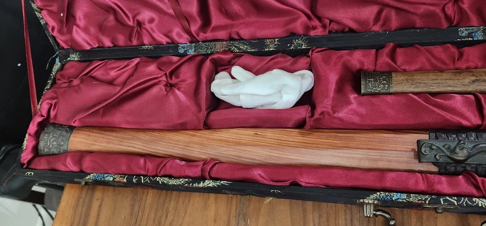 Chinese HAN JIAN Straight sword and Dagger - Image 4 of 4