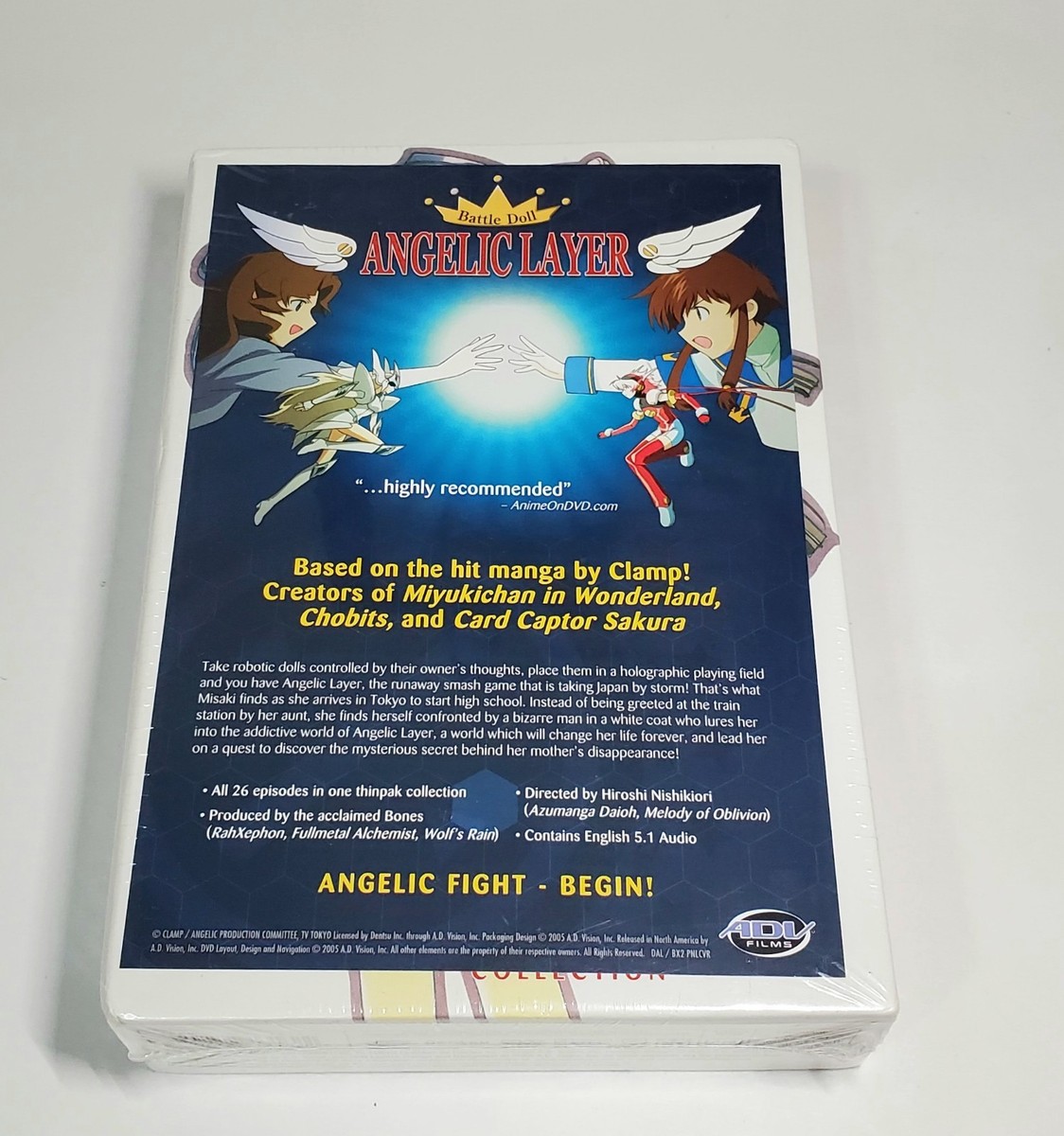 Angelic Layer - Complete Collection (DVD, 2005, 5-Disc Set