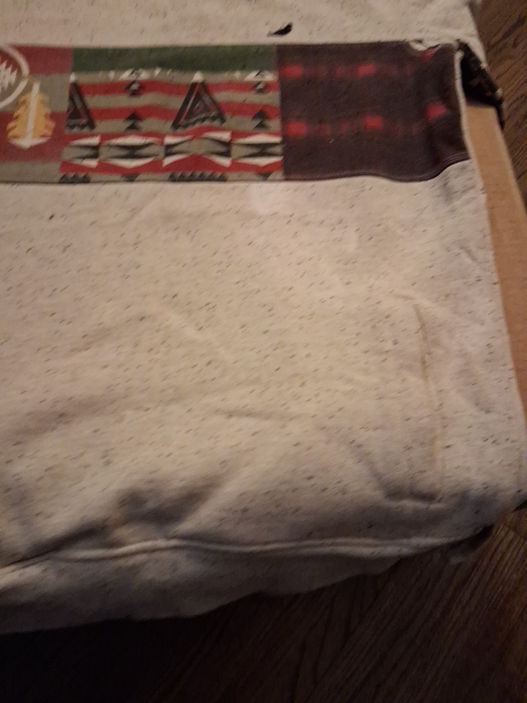 Staple Patchwork Crew Neck Sweatshirt - image 6