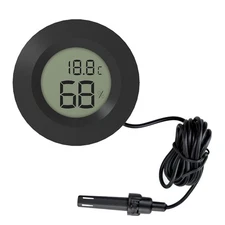 Mini Thermometer Electronic Digital Humidity Meter Gauge LCD Display Temperature
