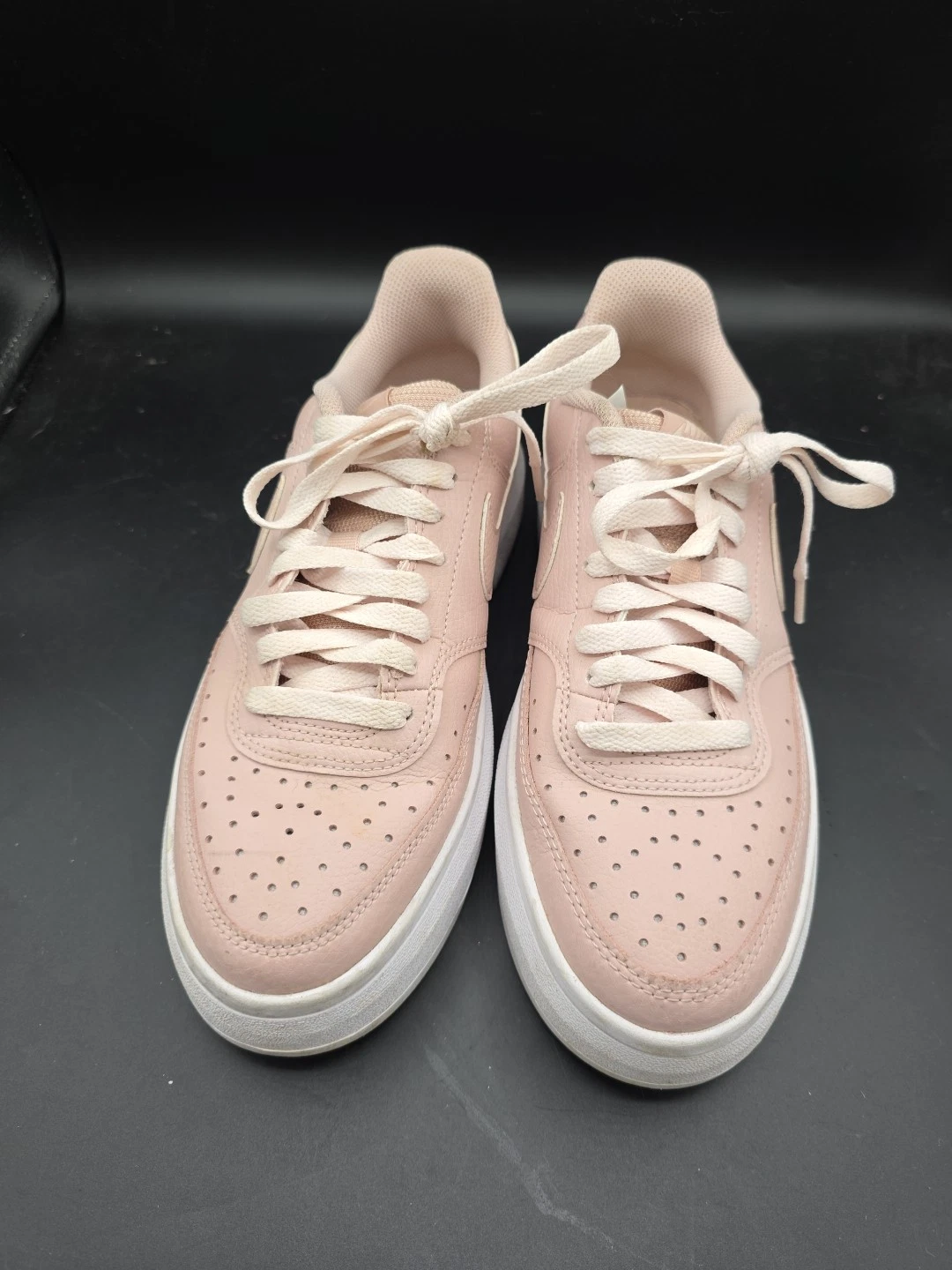 Scarpe donna Nike Court Vision Alta taglia 9 rosa bianco DM0113 600