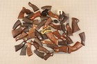 Large Lot of Smith and Wesson Factory Take Off Wooden J, K & L Frame Grips — photo 2