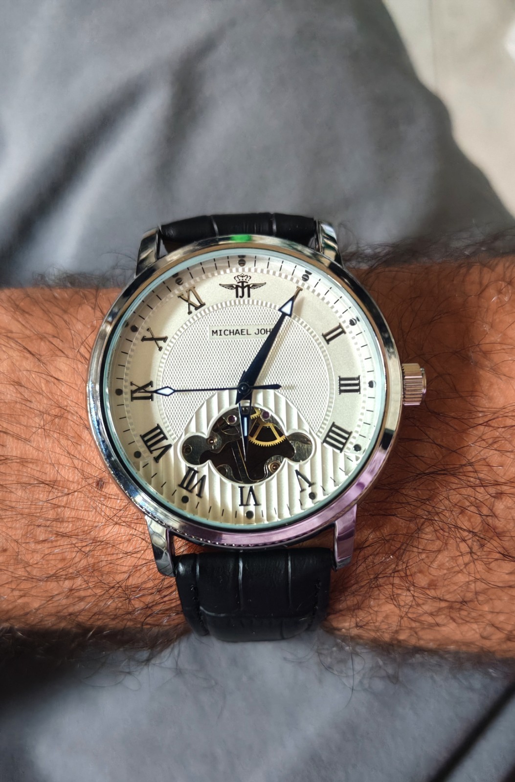 Montre automatique Michael John cadeau homme idéal anniversaire et fête