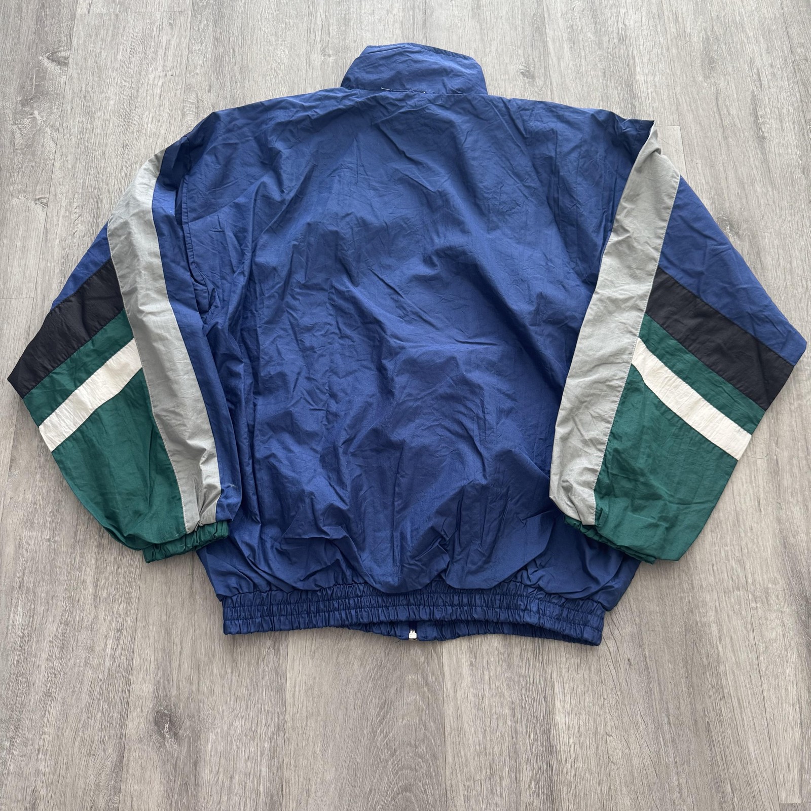 Vintage Basic Formula Windbreaker Jacket Mens Sma… - image 5