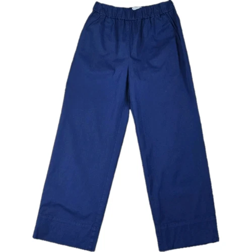 Everlane Easy Pant, Pull On, Blue, Straight Leg, EUC, Sz 6, NWT