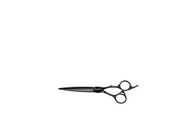 Hair Cutting Scissors E-KWIP+ Primus Black Titanium 6.0 Inch Dagger Blade Shape