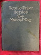 HOW TO DRAW COMICS THE MARVEL WAY 1st ED. 1ST Print - RARE COLLECTIBLE STAN LEE