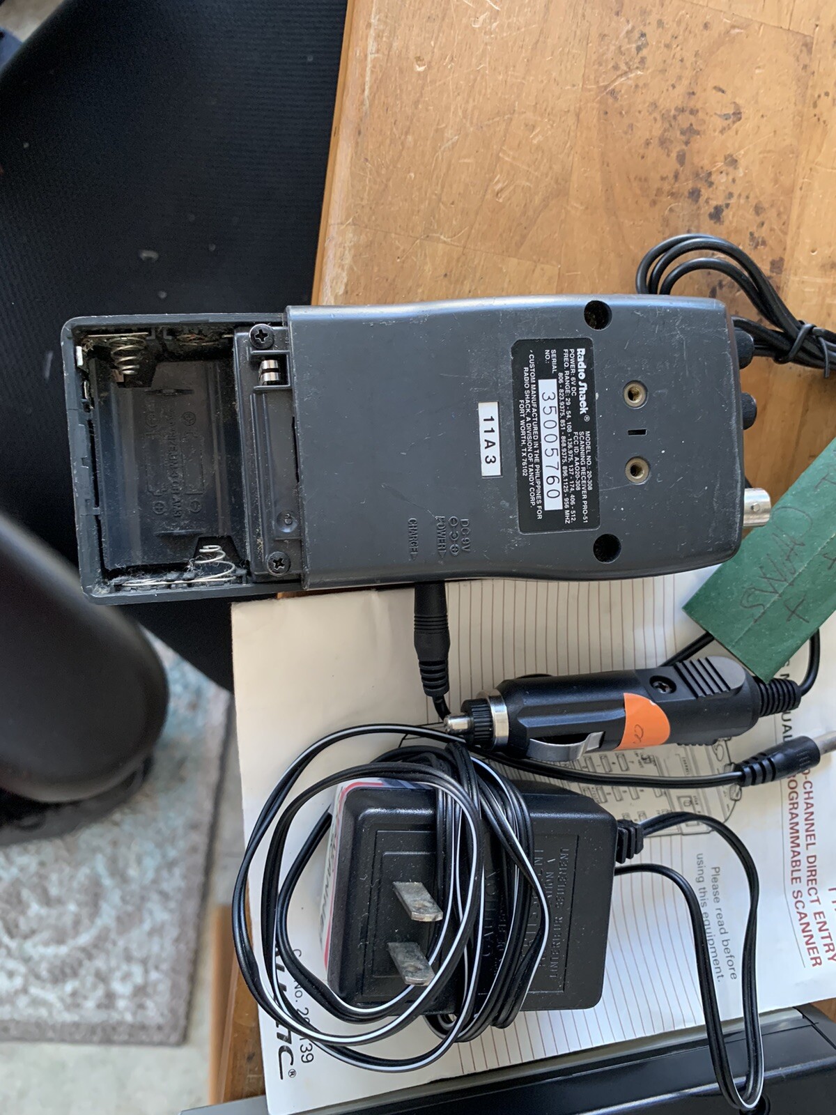 Lot Of 3 Three Radio Shack Realistic Scanners eBay