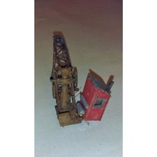 HO Scale Mixed lot crane model train cars A T S F