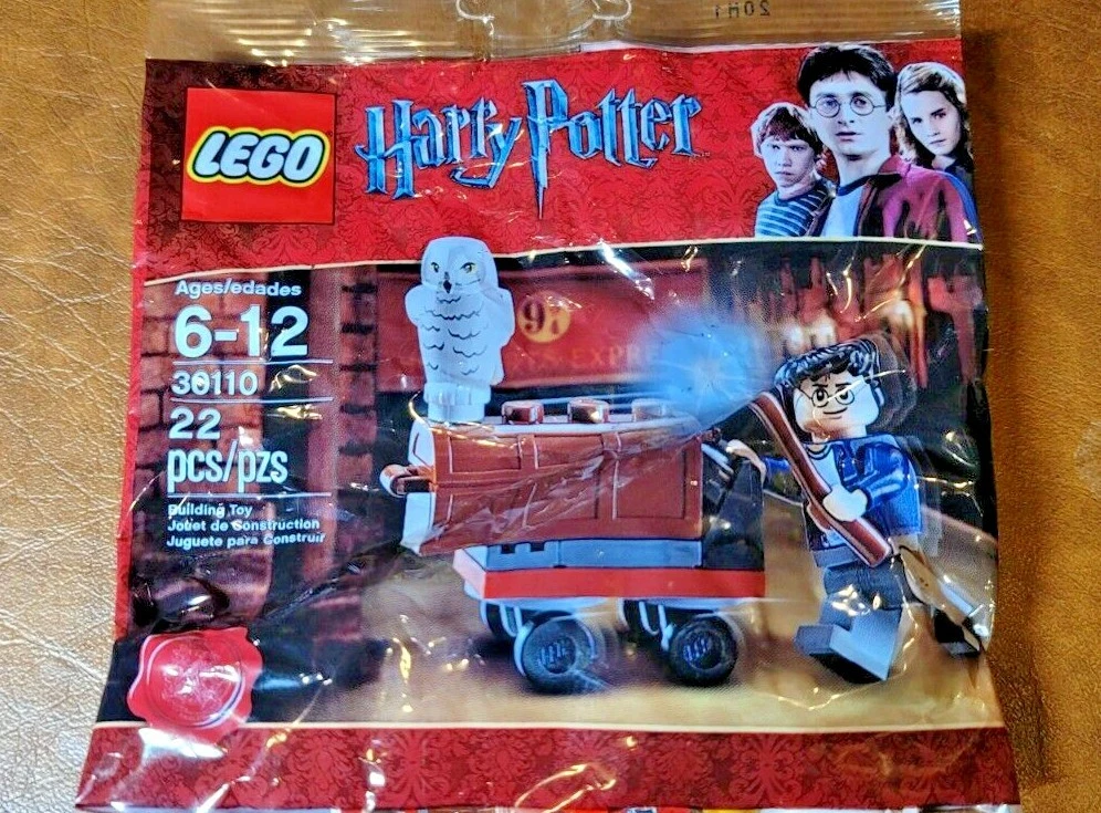 Lego Harry Potter 30110 Trolley Coruja Novo Pronta Entrega