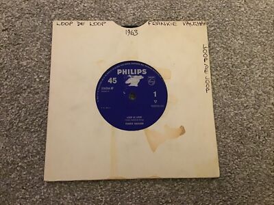 Frankie Vaughan - Loop De Loop  7  Vinyl Single Record 1963 - VGC
