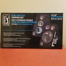 PGA Tour Golf Dual Practice Chipping Net 14" X 24"