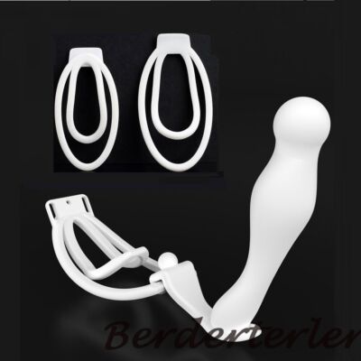 FUFU Clip  &  Male Chastity Cage Device Sissy Lock Men Plastic Training Clamp