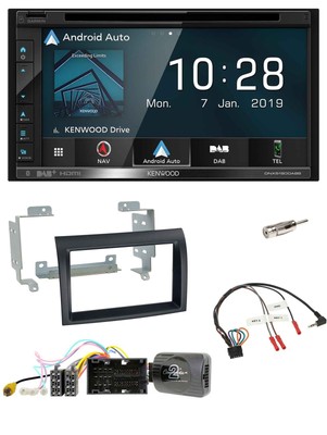 Kenwood DAB TMC USB 2DIN Steering Wheel Bluetooth Navigation For Citroen Jumper 14s Onwards