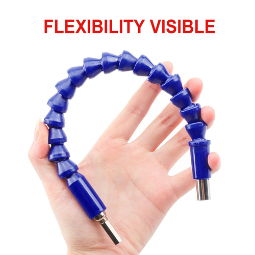 4 Pcs Flexible Drill Bit Extension, Screwdriver Soft Shafts, 11.6 Inch, Finegood - Picture 6 of 12