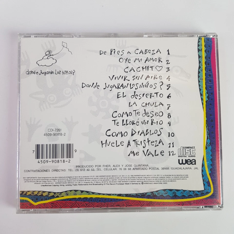 Mana Donde Jugaran Los Ninos De Pies A Cabez Oye Mi Amor Cachit El Desierto CD - Image 2 of 4