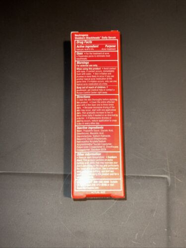 Neutrogena Stubborn Blackheads Daily Serum 1 oz (30 mL) Exp. 12/2025 - Picture 3 of 3