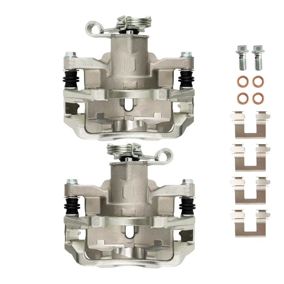 2x Rear Disc Brake Calipers w/ Bracket for Buick Lucerne Cadillac DTS 2006-2011 - Image 4 of 4