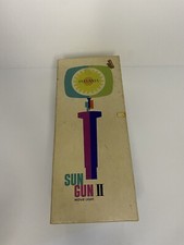 Vintage Sylvania Sun Gun II Movie Light w/ Box  Manual- Complete