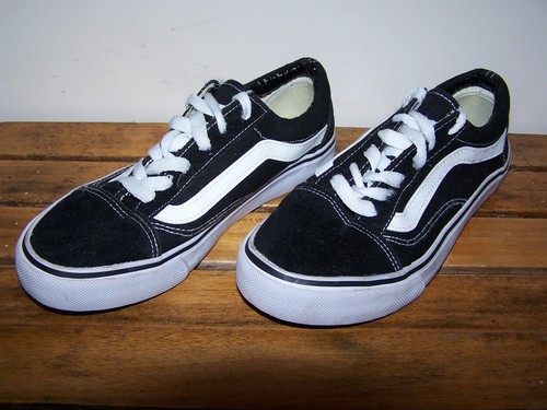 black vans size 5 uk