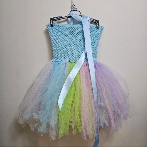 Handmade Mermaid Rainbow Tutu dress - 第 6/7 張圖片