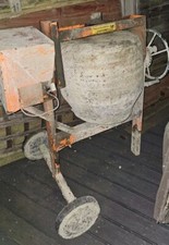 Cement Mixer Hire Rent No Delivery Van Required Bulky Sturdy £10 Booking Fee