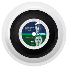Yonex POLYTOUR STRIKE 16 1.30mm black 656ft 200m Reel Tennis String