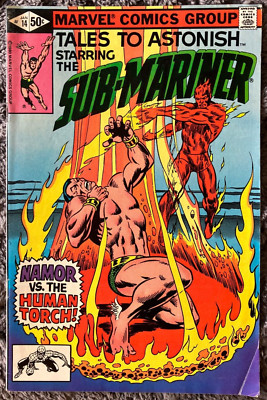 TALES TO ASTONISH - SUB-MARINER #14 FN- (5.5) MARVEL 1980