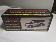 Snap-on Tools Limited Edition 1940 Ford Pickup Locking Coin Bank