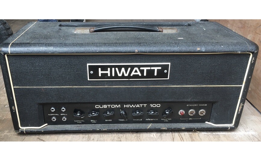 Hiwatt Custom 100 DR103 1970's original | eBay