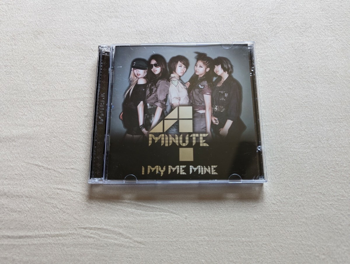 4Minute I My Me Mine Japanese Version CD+DVD Limited Edition Album