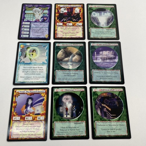 Ani Mayhem set 0 gioco base set 79 carte totali Bubblegum Crisis 1995 anime - Foto 13 di 18