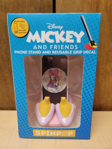 Disney SpinPop Daisy Duck Mickey & Friends Phone Stand - Reusable Grip Decal - Picture 2 of 3