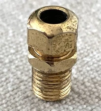 Vtg mfg Floyd Rose Bridge Tremolo Arm Whammy Bar Original Gold Bushing Colet