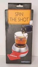Shot Glass Party Drinking Game shot glass and Spinning Stand Fun Novelty Adult