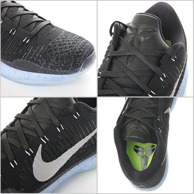 Nike Kobe X Elite Low PRM HTM Arrowhead Black Grey Silver Green