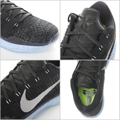 Nike Kobe X Elite Low PRM HTM Arrowhead Black Grey Silver Green