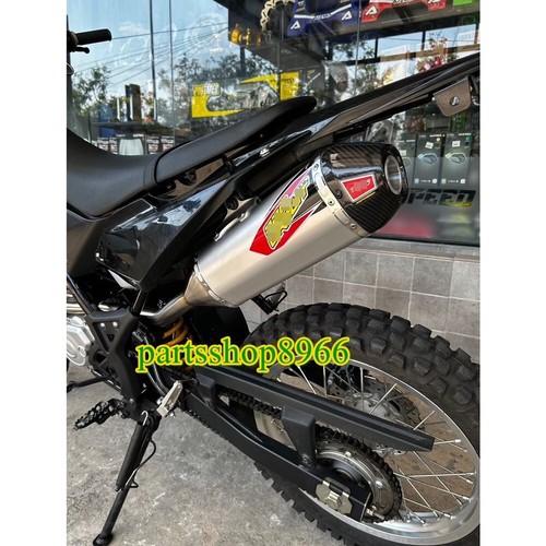 For WR155R Exhaust Headers Muffler System Stainless steel Pipe Side Carbon end - Picture 4 of 5