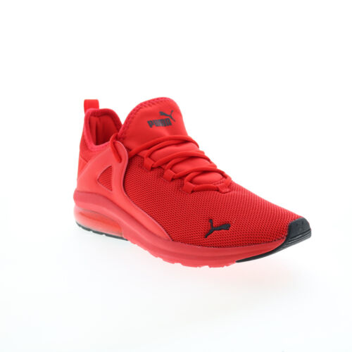 Puma Electron 2.0 38566903 Mens Red Canvas Lace Up Lifestyle Sneakers Shoes - 第 1/8 張圖片
