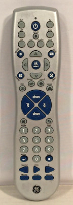 GE RC94927C Universal Remote Control for TV, VCR, DVD Player, Satellite ...