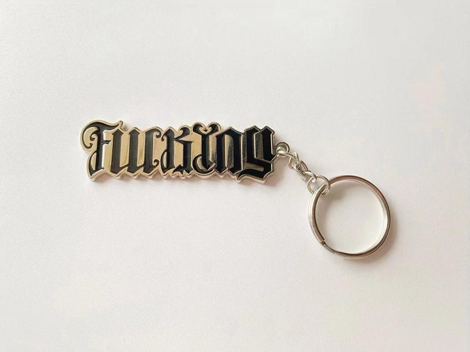 Llavero Ambigram Supreme -negro- SS22 Primavera Verano 2022 Nueva York Precintado O/S Foto 2 de 3