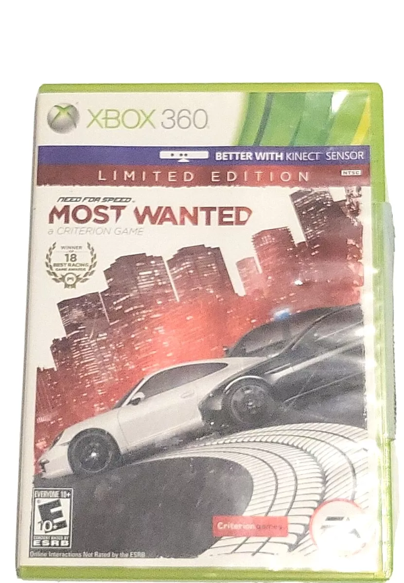 Need for Speed Most Wanted - Xbox 360 (Limited)