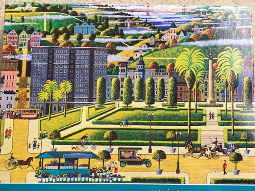Heronim ~Hometown “Union Square”~26”X 18” ~1000 Pc. NEW Puzzle~12+~FAST SHIPPING - Picture 2 of 6