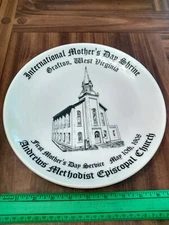 Vintage 10.5” Homer Laughlin China- First Mothers Day Plate- (22-542)