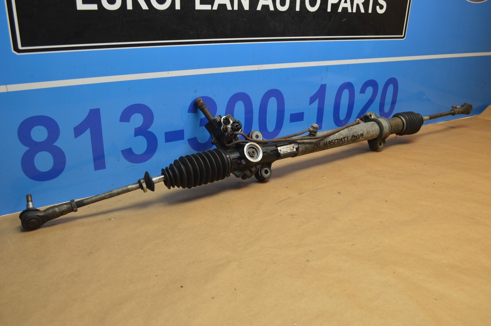 2004 M138 MASERATI GT COUPE STEERING RACK AND PINION ASSEMBLY 195542