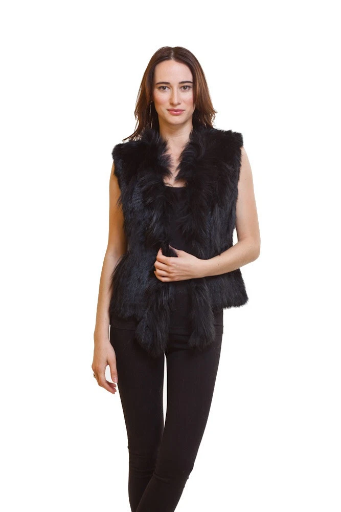 Love Token Raven Fur Vest - LT06-06 Retail $129.00