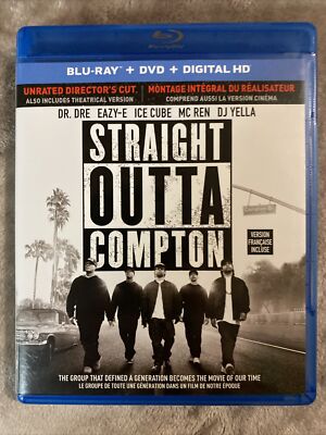 Straight Outta Compton (Blu Ray, Dvd) Unrated Directors Cut | eBay