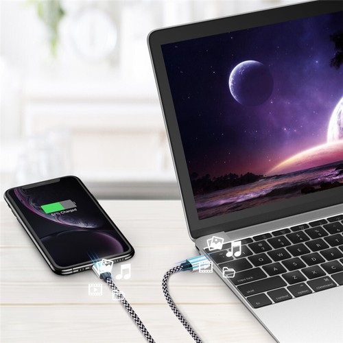 Fast Charger Cable for iPhone 14 13 12 11 XS X 8 7 Plus USB Charging Lead 2m 3m - Picture 6 of 17