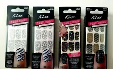 KISS NAIL DRESS Fashion That Sticks For Tips & Toes 28 STRIPS CHOOSE YOUR STYLE